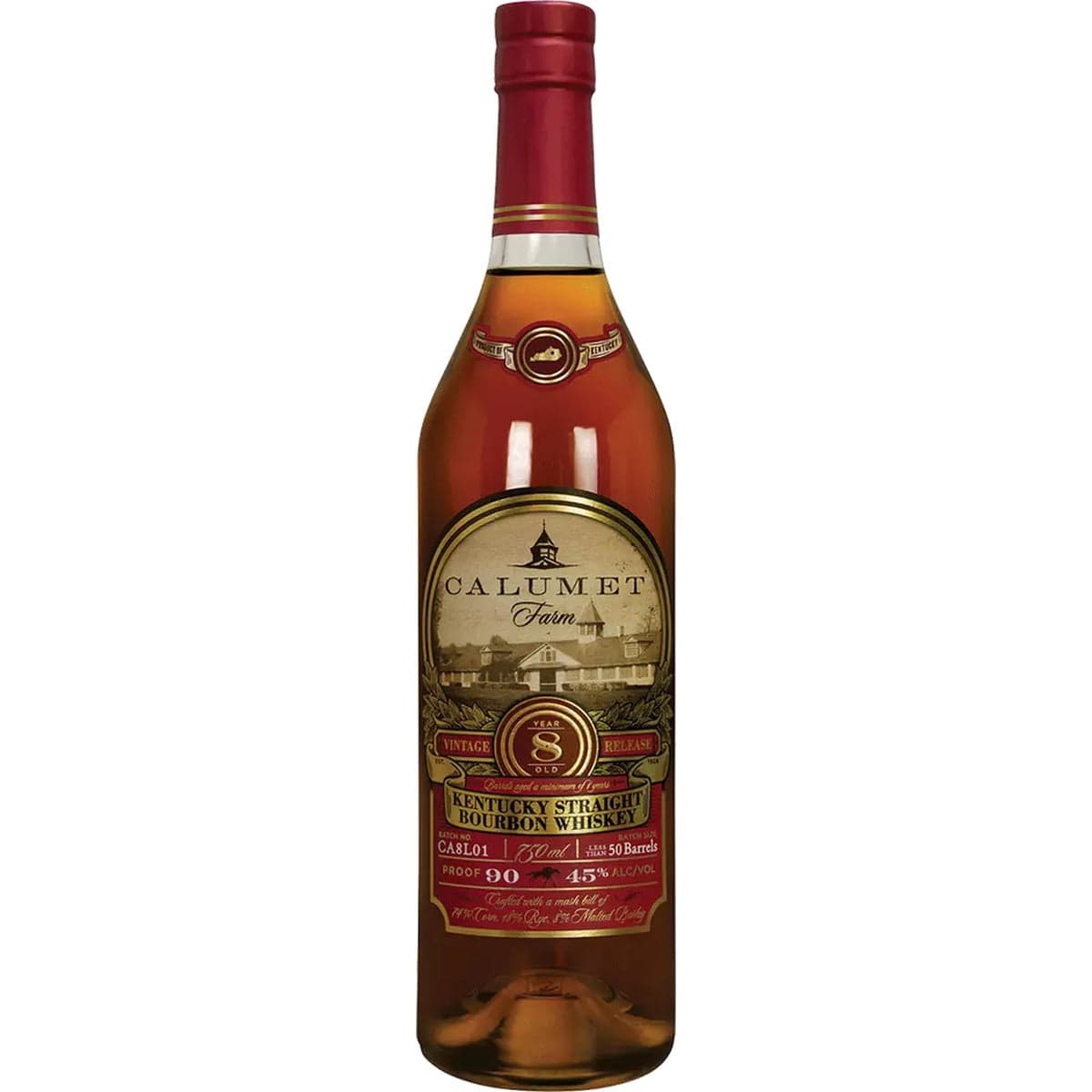 Calumet Farm 8 Year Kentucky Straight Bourbon Whiskey