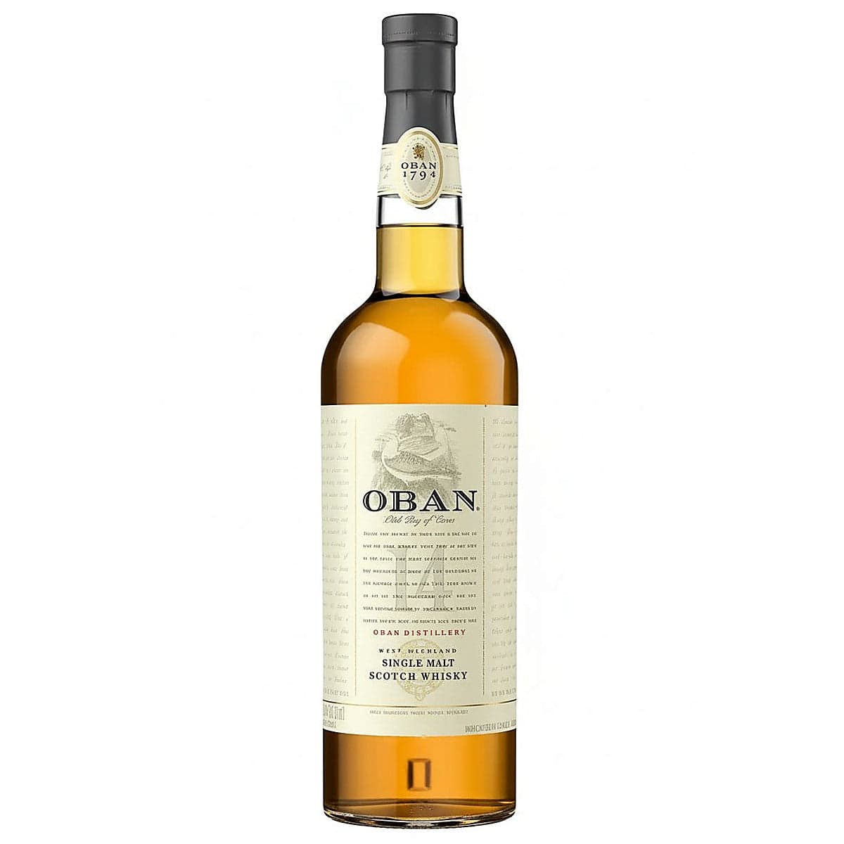 Oban 14 Year Single Malt Scotch Whisky