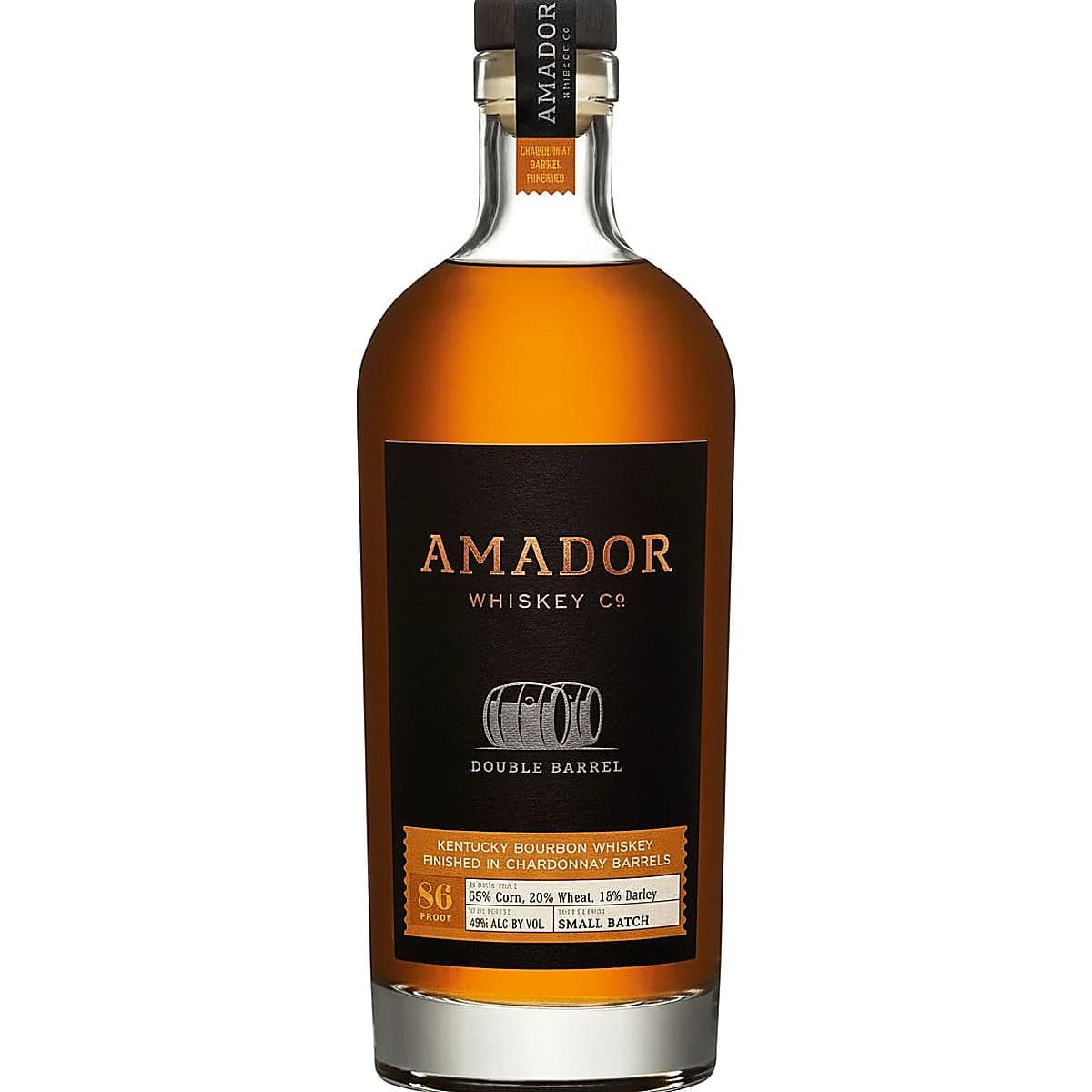 Amador Double Barrel Bourbon Finished Chardonnay Barrels