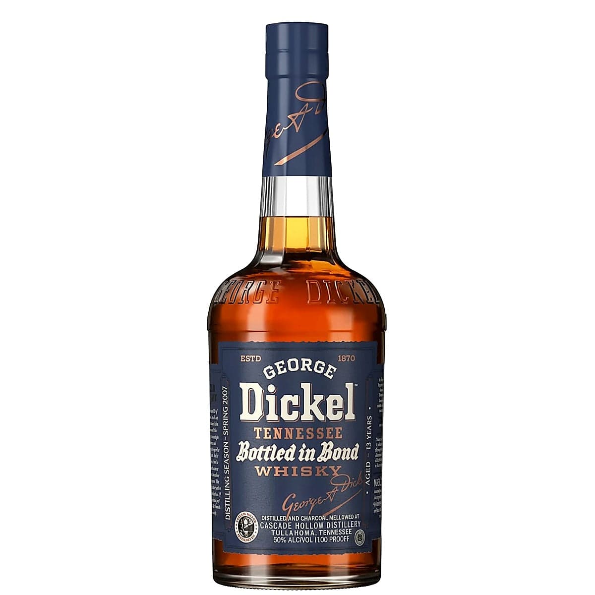 George Dickel 13 Year Bottled In Bond Whiskey