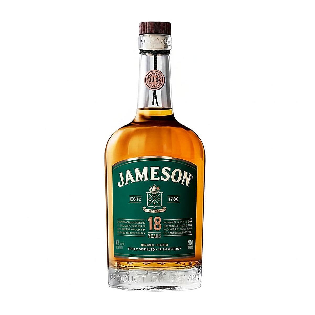 Jameson 18 Year Triple Distilled Irish Whiskey