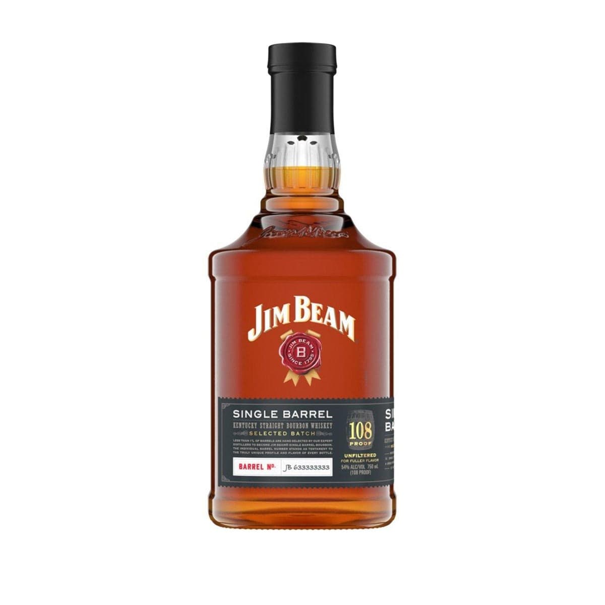 Jim Beam Single Barrel Straight Bourbon Whiskey
