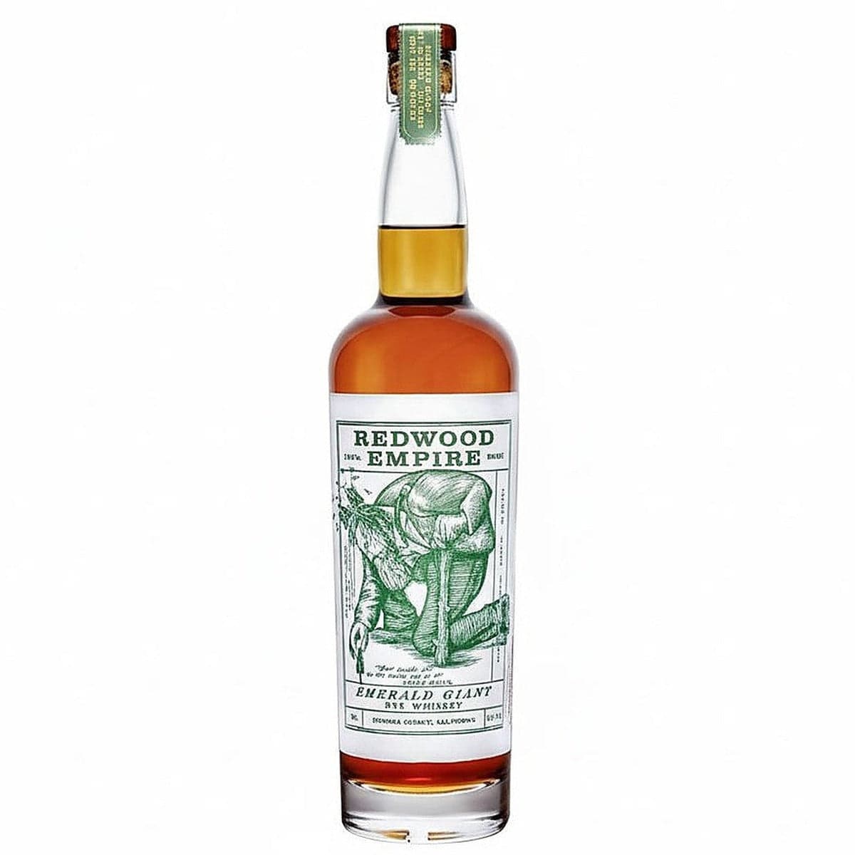 Redwood Empire Emerald Giant Rye Whiskey