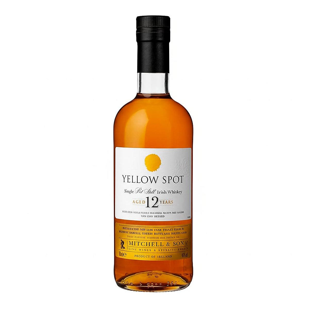 Yellow Spot 12 Year Single Pot Still Irish Whiskey